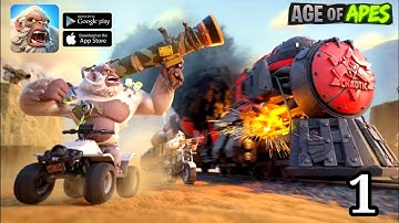 Age of Apes Gameplay walkthrough (Android, iOS) Part 1
