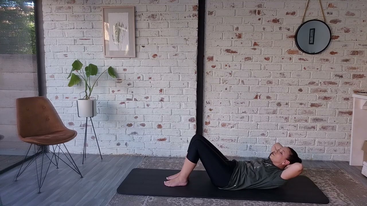 Inner core strength Pilates workout 
