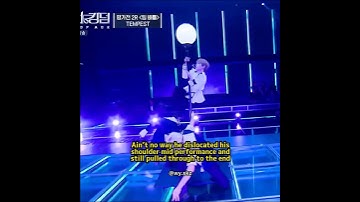 TEMPEST’s Hyuk dislocated his shoulder during the performance