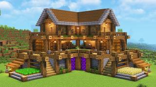 Minecraft: Ultimate Survival House Tutorial | How To Build