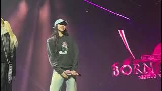 BLACKPINK at todays [BORN PINK] World Tour show soundcheck in Cologne, Germany