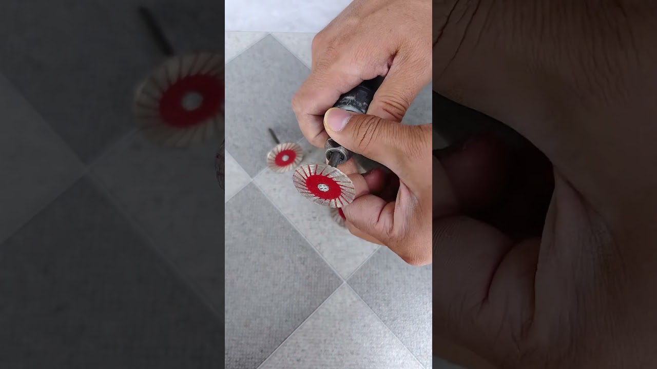 Compact 4cm Grinder Slices for Precise Stone Carving 