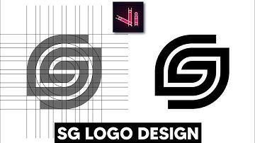 SG Monogram Logo Design In Vector Ink | Logo Designing In Vector Ink | Aman Graphics