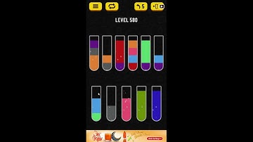 Water Sort Puzzle Level 580