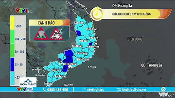 Dự báo thời tiết ngày và đêm 08/07/2021 | Phía bắc mưa to, phía nam mưa giông | VTVWDB