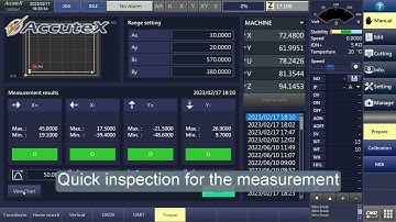 Accutex EDM ueX10 Motor Torque Monitoring System