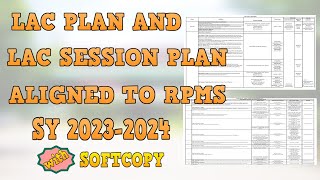 LAC PLAN AND LAC SESSION PLAN ALIGNED TO RPMS 2023-2024 | WITH SOFCOPY screenshot 4
