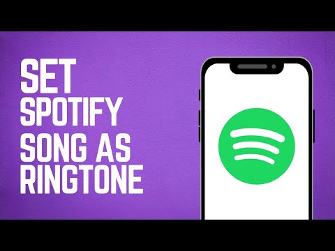 How To Set Spotify Song as Ringtone - YouTube