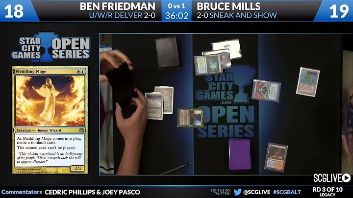 SCGBALT - LEG - Rd 3 - Bruce Mills vs Ben Friedman