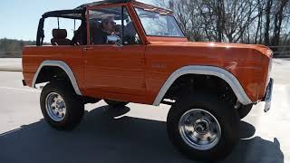 Lee Goldberg test drives restored Ford Bronco