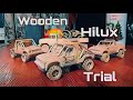 Как Сделать Toyota Hilux 80er из Фанеры / How Make Wooden Hilux Trial from Plywood