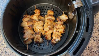 Air Fryer Grilled Chicken Skewers Recipe | Juicy & Flavorful Chicken Kabobs - No BBQ Needed! by Melanie Cooks 1,095 views 1 month ago 8 minutes, 49 seconds