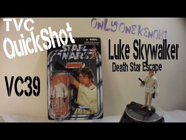 VC39 Luke Skywalker Death Star Escape REVIEW - YouTube
