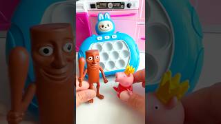 Satisfying with Unboxing 3 Tung Tung Tung Sahur  vs Peppa Pig Toys ASMR #peppapig #shorts