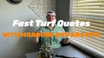 How Artificial Turf Installers finish Estimates in under 5 minutes! (ArcSite and Moasure)