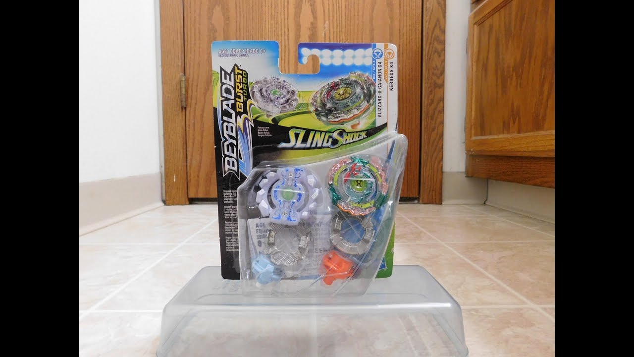 Beyblade Burst Gaianon G4 Vs Kerbeus K4 Unboxing Review Youtube