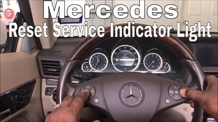 How to Reset the Service Indicator Light on a Mercedes 2011 E350