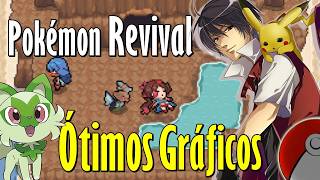 Pokémon Reinicio (Revival) | Lançamento c 9ª Geração, Ótimos Gráficos, Mundo Aberto, Nova Região...