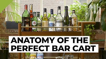 The Anatomy of the Perfect Bar Cart