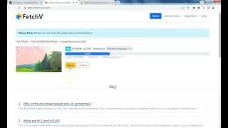 Download hls, m3u8, blob, mp4 videos online from all web page
