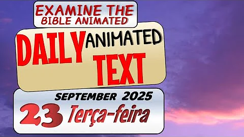 JW DAILY ANIMATED TEXT 🔵DISAPPOINTMENTS ✅ EXAMINE THE BIBLE ANIMATED