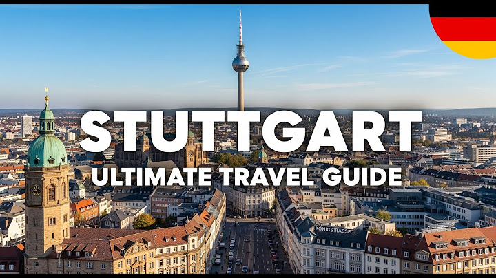 "STUTTGART, GERMANY Complete City Tour 2025 - Mercedes, Porsche & Hidden Gems You MUST See!