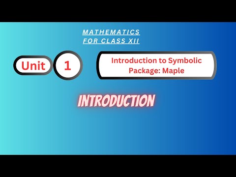 Introduction to Symbolic