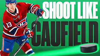 How to shoot like Cole Caufield | Hockey Training