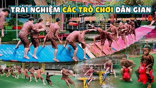 Quanglinhvlogs || Lôi Con Càn Quét Các Trò Chơi Dân Gian Của Việt Nam.