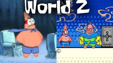 SpongeBob SquarePants: Creature from the Krusty Krab (DS) - World 2: Starfishman To The Rescue