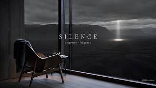 a break in the cloud over black sand | felt piano for sleep & deep focus
