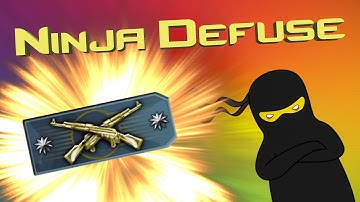 1v3 NINJA DEFUSE! - CS:GO