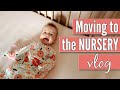 DAY IN THE LIFE WITH A 4 MONTH OLD | How I Moved My Baby to a Crib in the Nursery | DITL SAHM