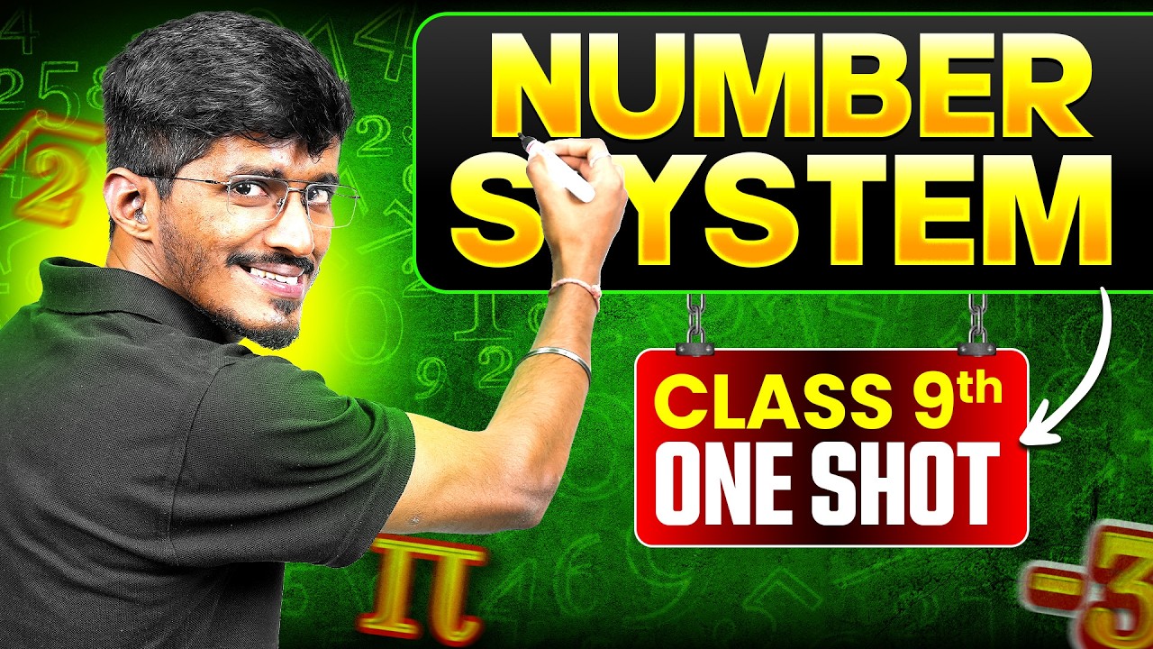 Number System | Complete Chapter in ONE SHOT | Class 9 Maths | Mandar ...