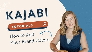 How to Add Your Brand Colors to Kajabi | Courtney Ibinger LLC