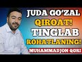 ANDIJON BULBULI MUHAMMADJON QORIDAN GO‘ZAL QIROAT! TINGLAB ROHATLANING!