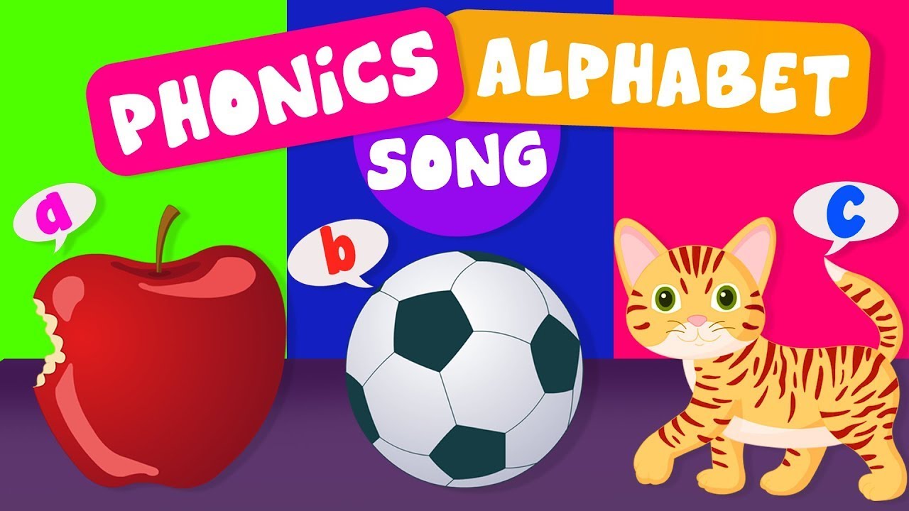 Phonics Song with TWO Words A For Apple ABC Alphabet Songs with Sounds ...