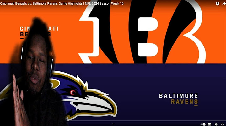 Ja'Marr Chase HIM Cincinnati Bengals vs. Baltimore Ravens Game Highlights | NFL 2024 Season Week 10