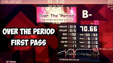 First DDR 18 pass - Over the Period