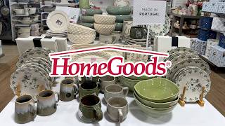 💐 HOMEGOODS NEW SPRING FINDS ❤️ BEAUTIFUL TABLEWARE, PANS, TEXTILES & BEDDING