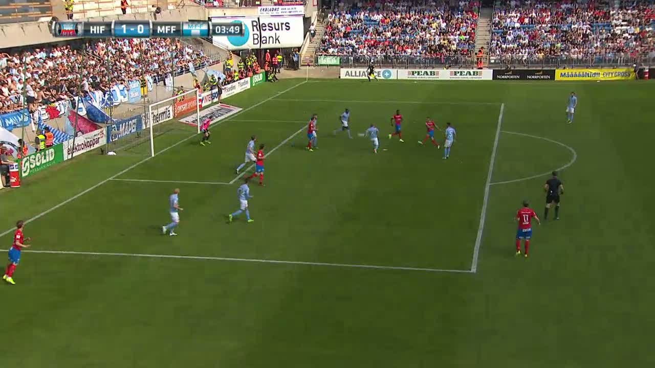 Höjdpunkter: Larssons volley bakom Helsingborgs derbyseger - TV4 Sport