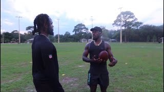 SECONDARY RELEASE SESSION WITH DIONTAE JOHNSON **THINGS GOT HEATED**