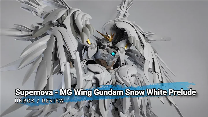 [UNBOX / REVIEW] SN /MH - MG WING GUNDAM SNOW WHITE PRELUDE