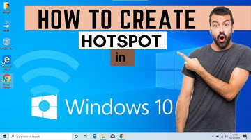 How To Create Hotspot in windows 10 || Create Hotspot From my computer