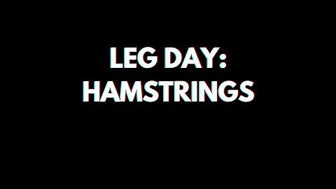 How to Build Thicker, Stronger Hamstrings (My 5 Favorite Exercises)🦵