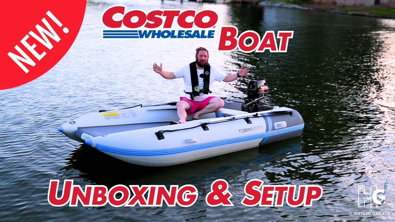 New 2025 Costco Inflatable Boat Unboxing & Setup