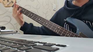 ERIC DARIUS - Fired Up | Slap Bass Solo Cover
