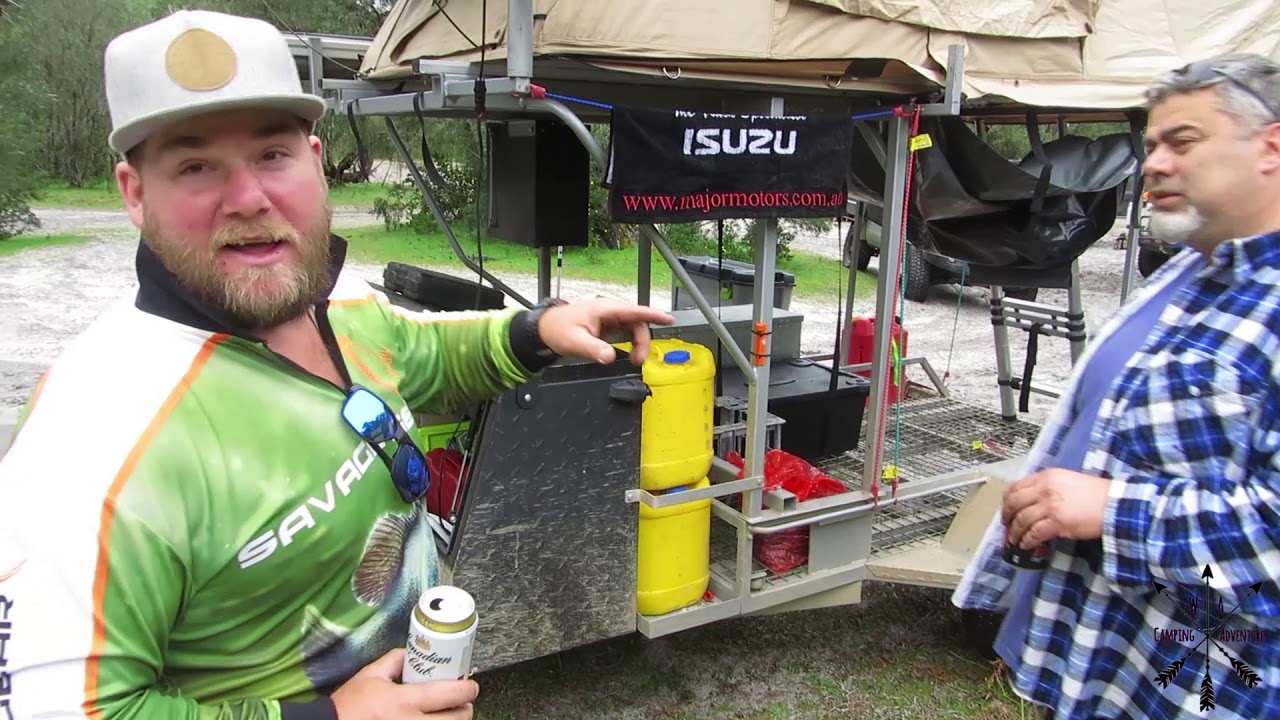 Custom Camper Trailer Walkaround Quad Bike Camper Trailer YouTube