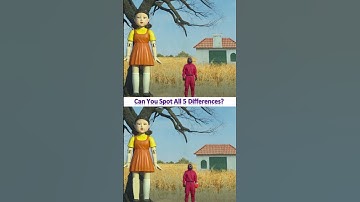 Spot 5 Differences in Squid GAME so funny #squidgame #spotthedifference