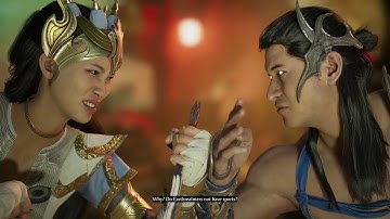 Mortal Kombat 1 - Kitana & Shujinko vs. Liu Kang & Ferra